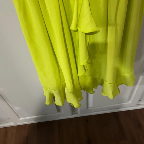 Prabal Gurung Neon Yellow Dress - Picture 5 of 6